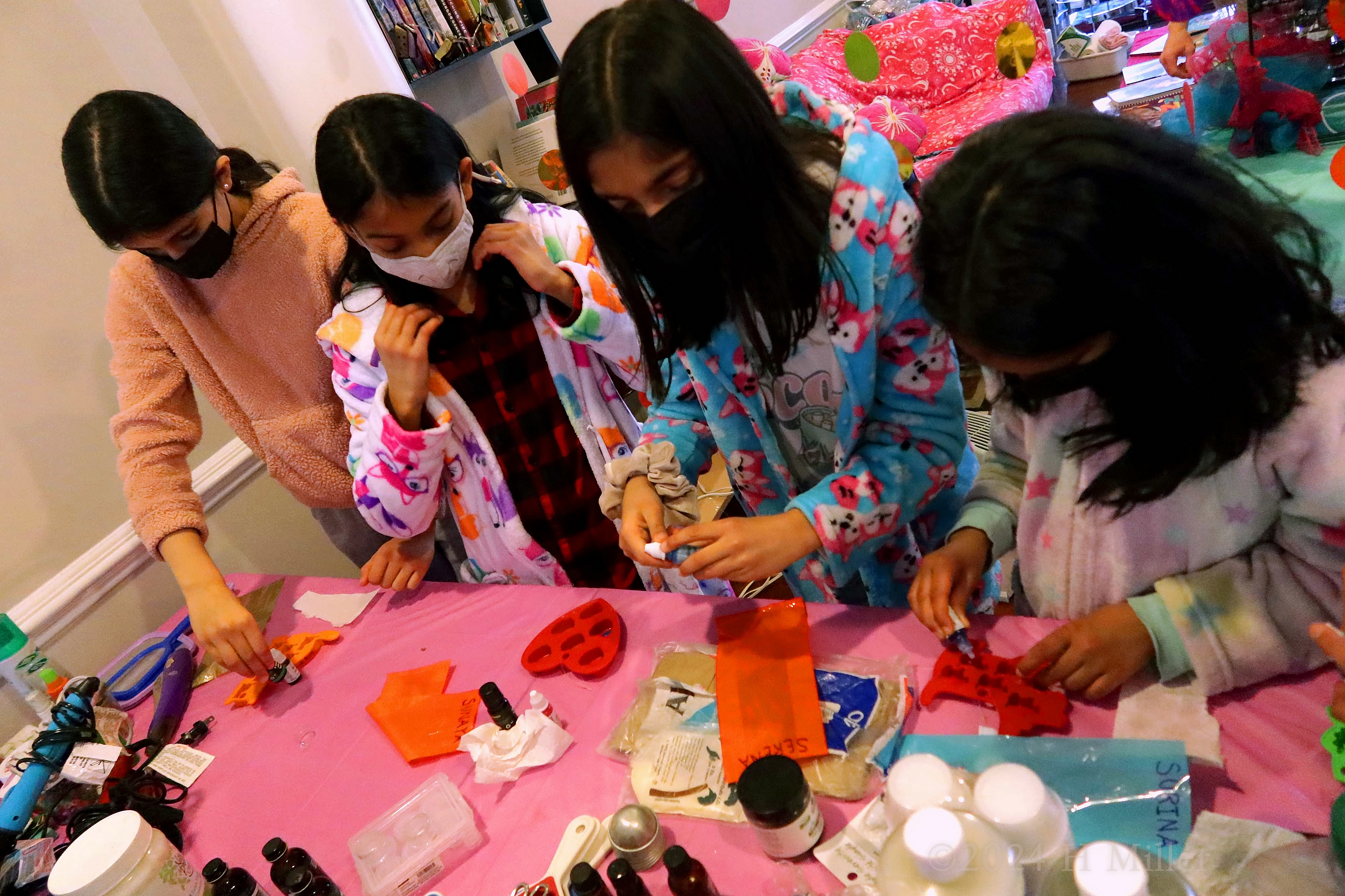 Kids Spa Birthday Party For Malli! 4