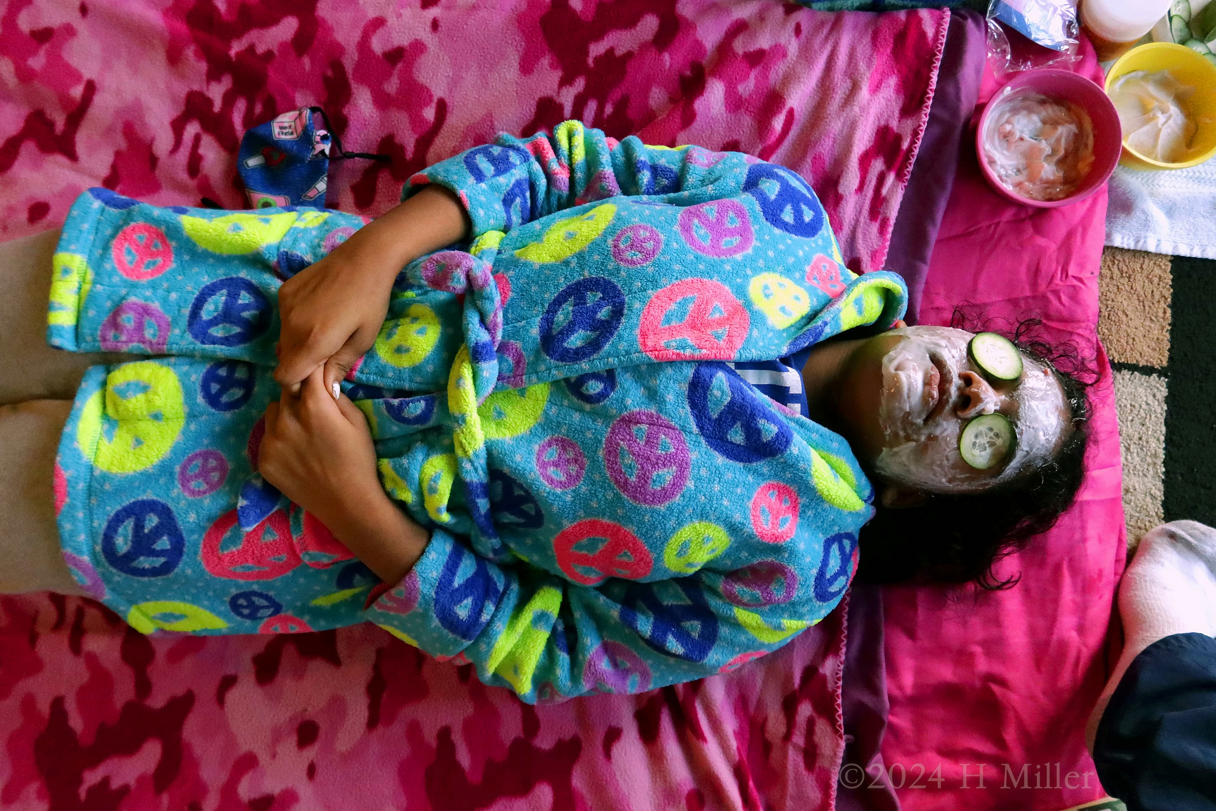 Kids Spa Birthday Party For Malli! 4 Kids Spa Birthday Party For Malli! 4