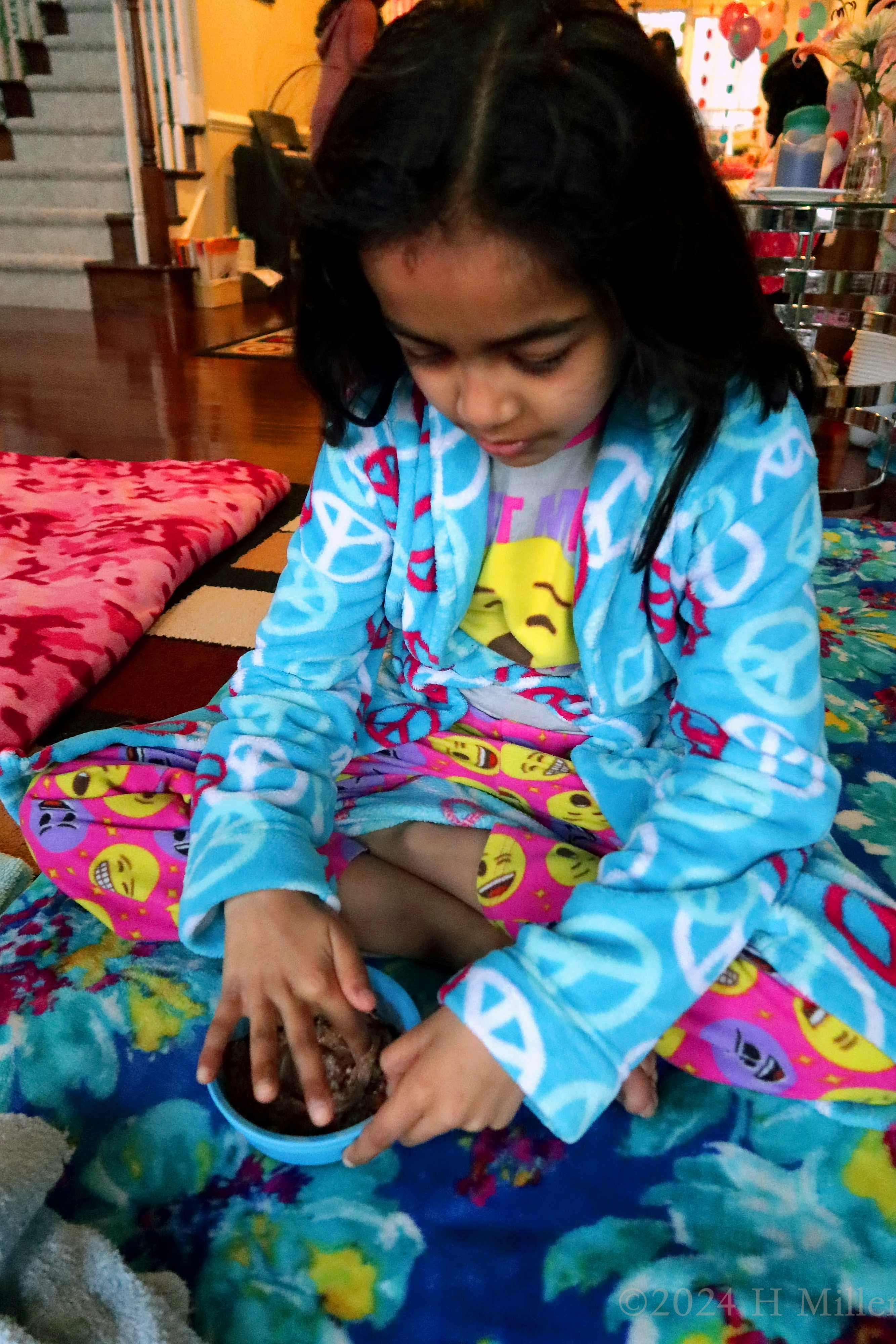 Kids Spa Birthday Party For Malli! 4