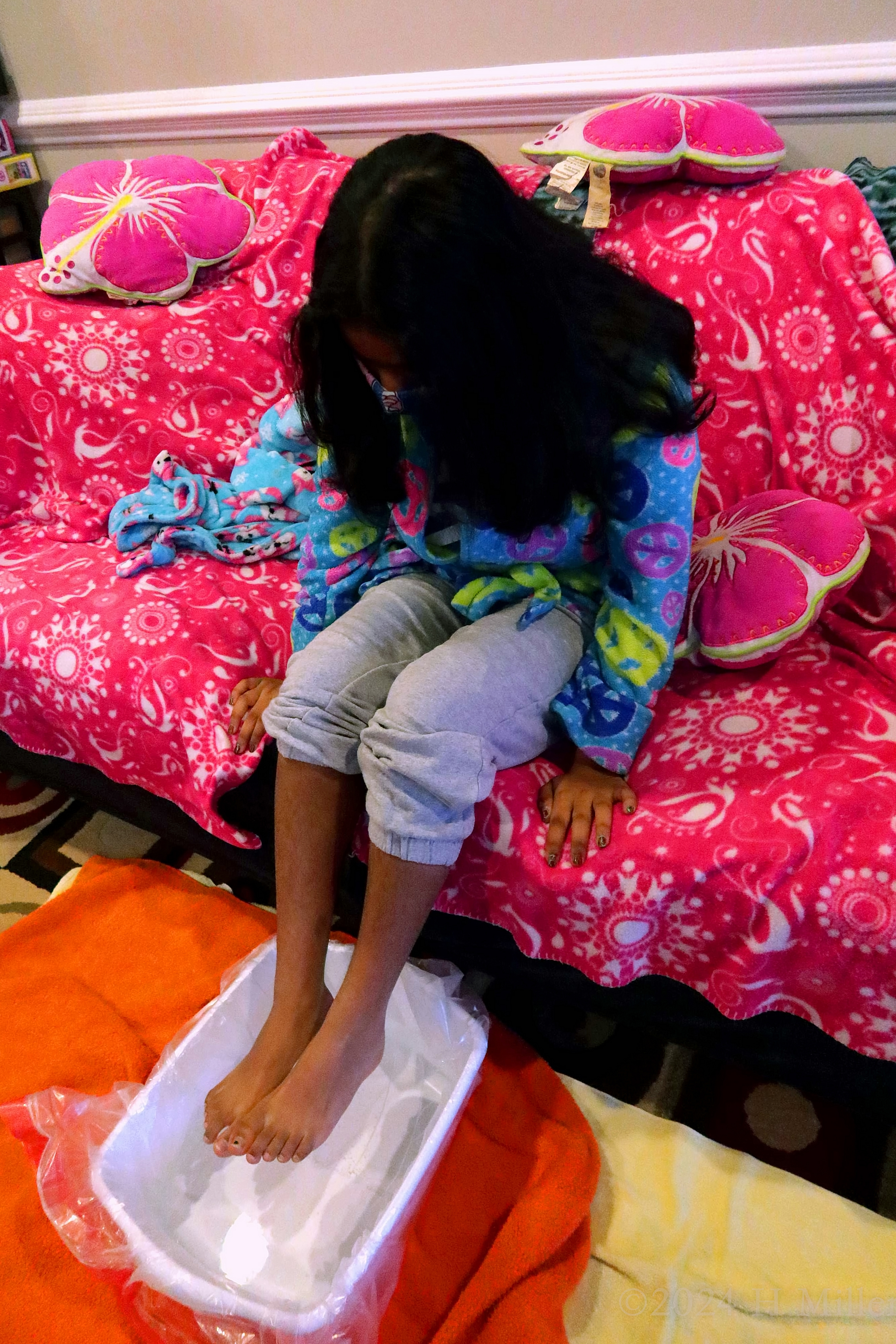 Kids Spa Birthday Party For Malli! 4 Kids Spa Birthday Party For Malli! 4