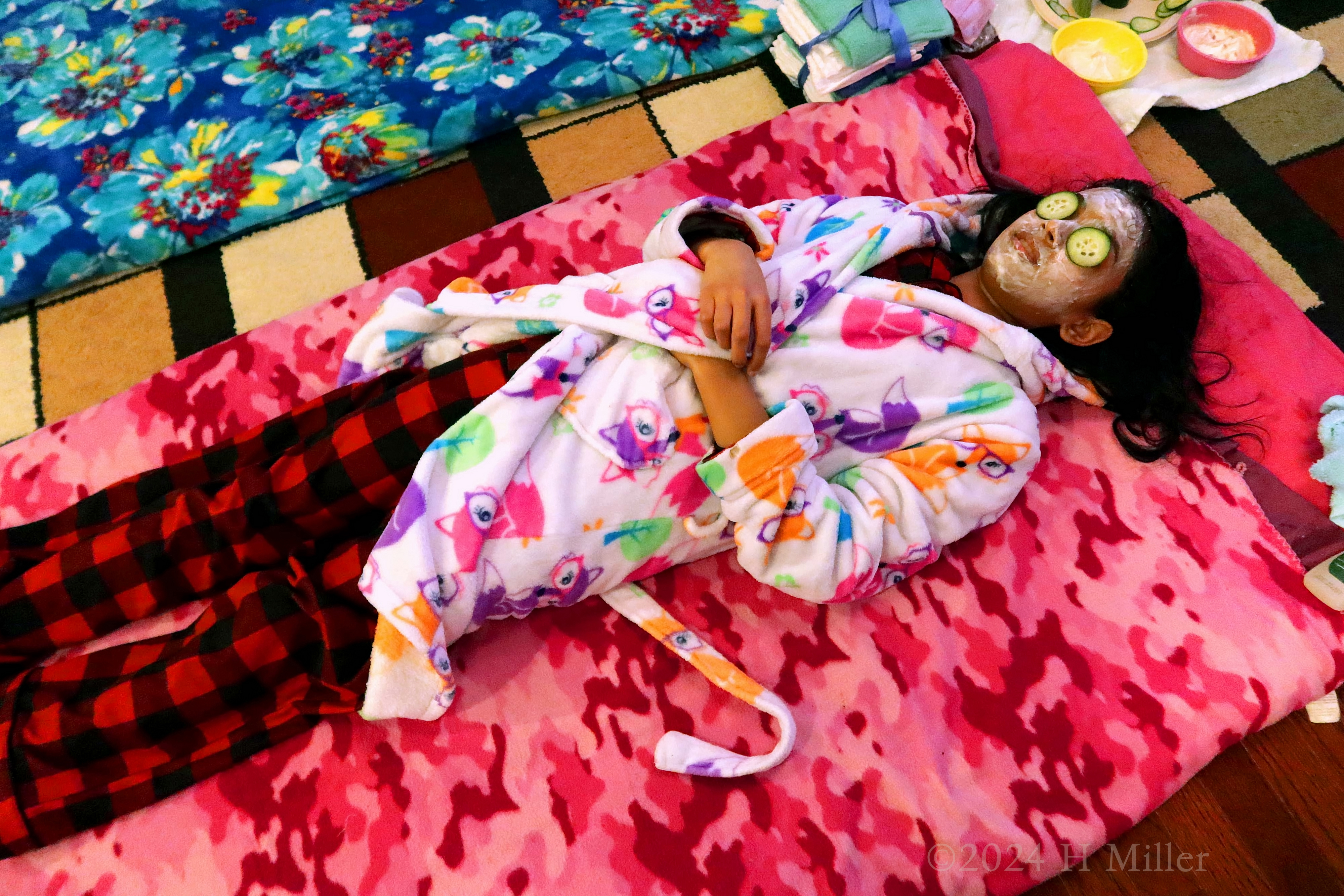 Kids Spa Birthday Party For Malli! 4