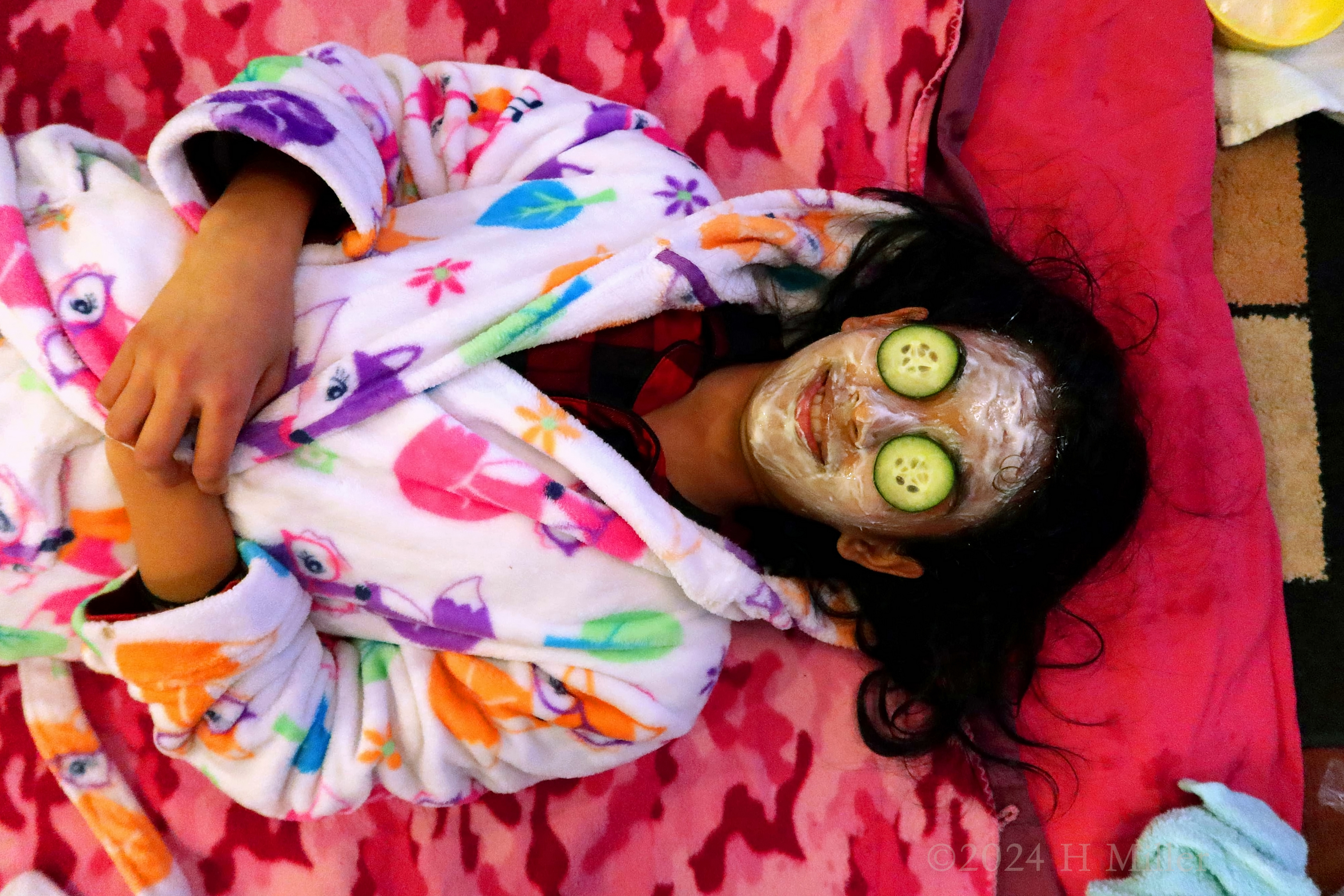 Kids Spa Birthday Party For Malli! 4