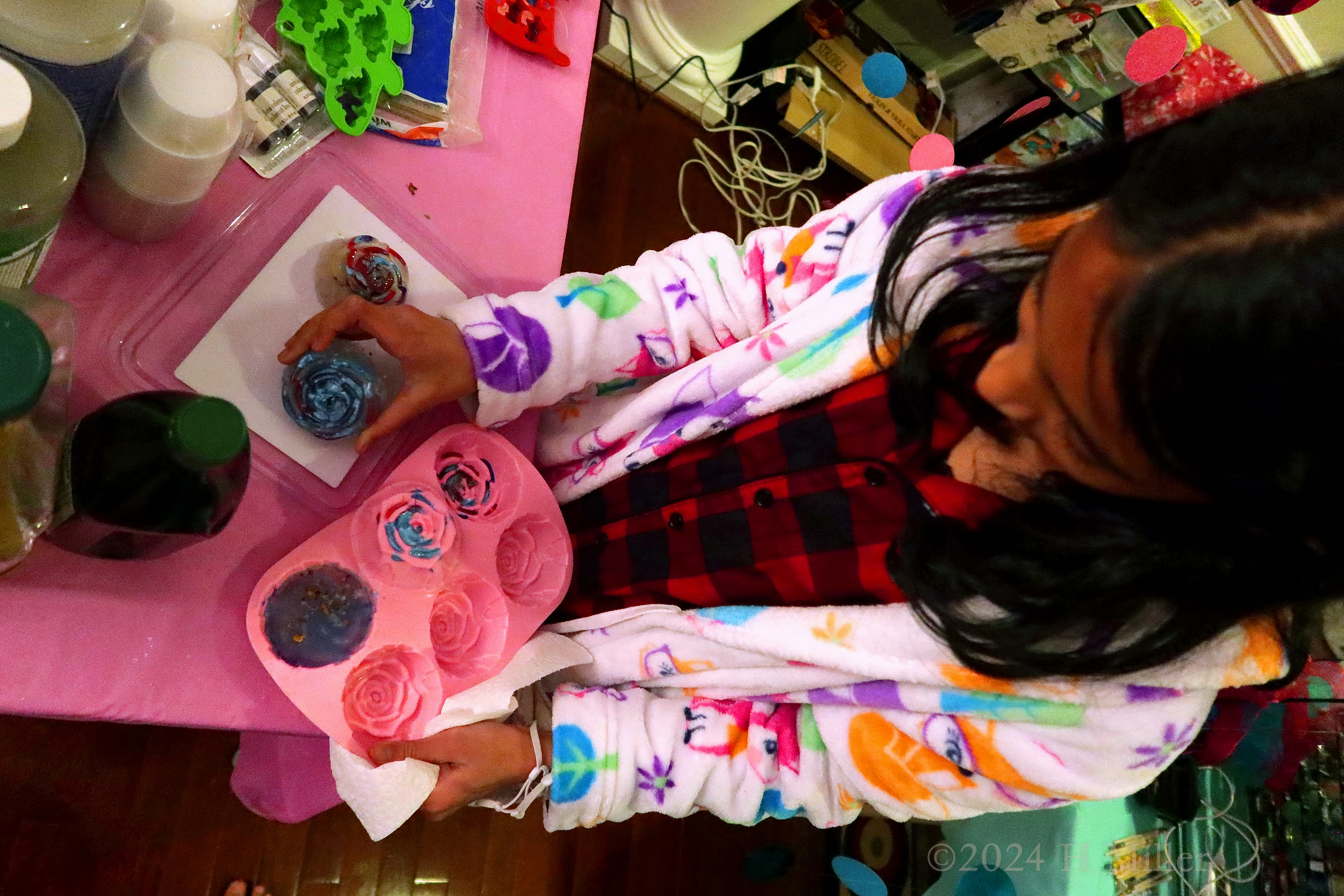 Kids Spa Birthday Party For Malli! 4