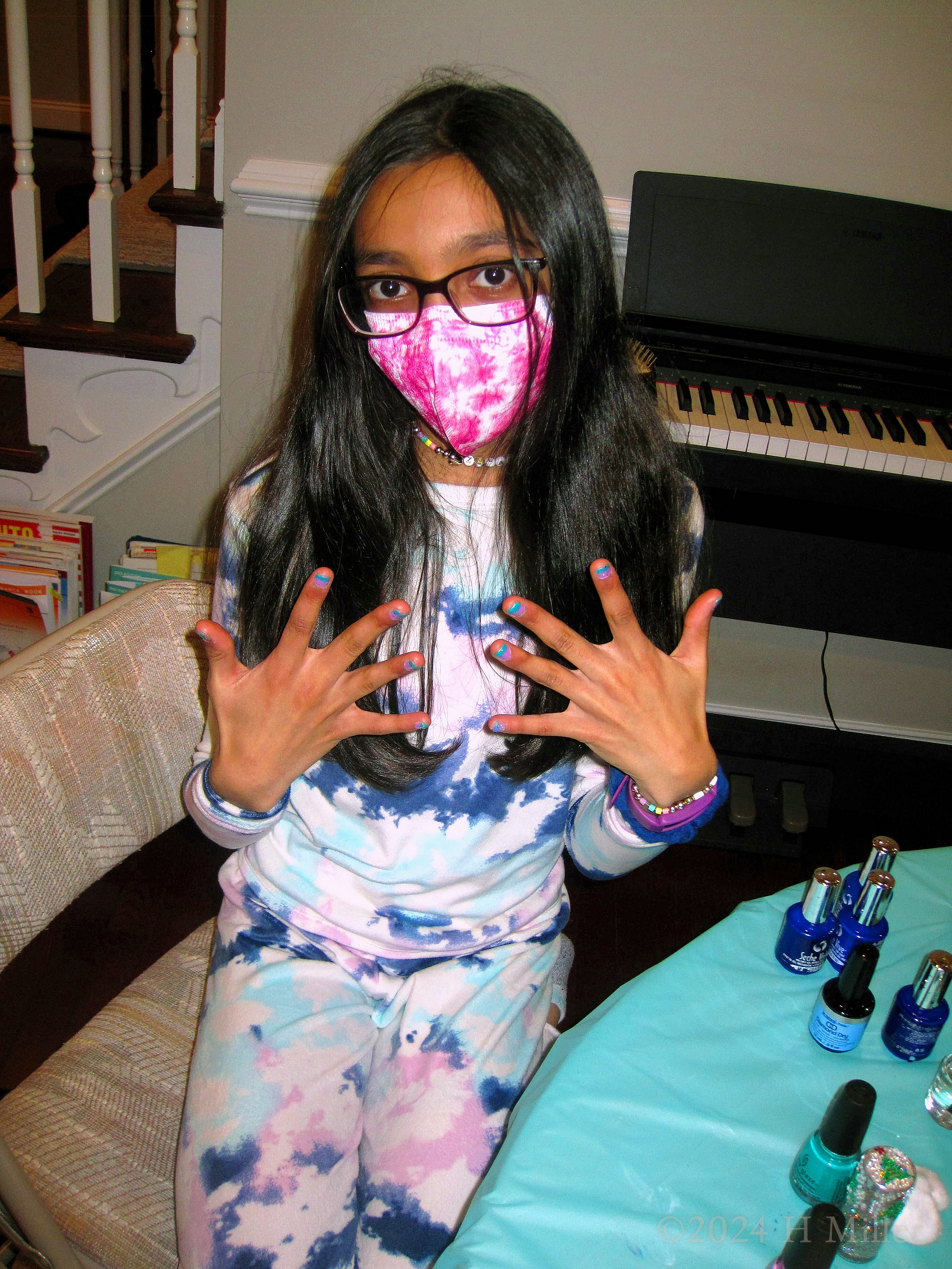 Kids Spa Birthday Party For Malli! 