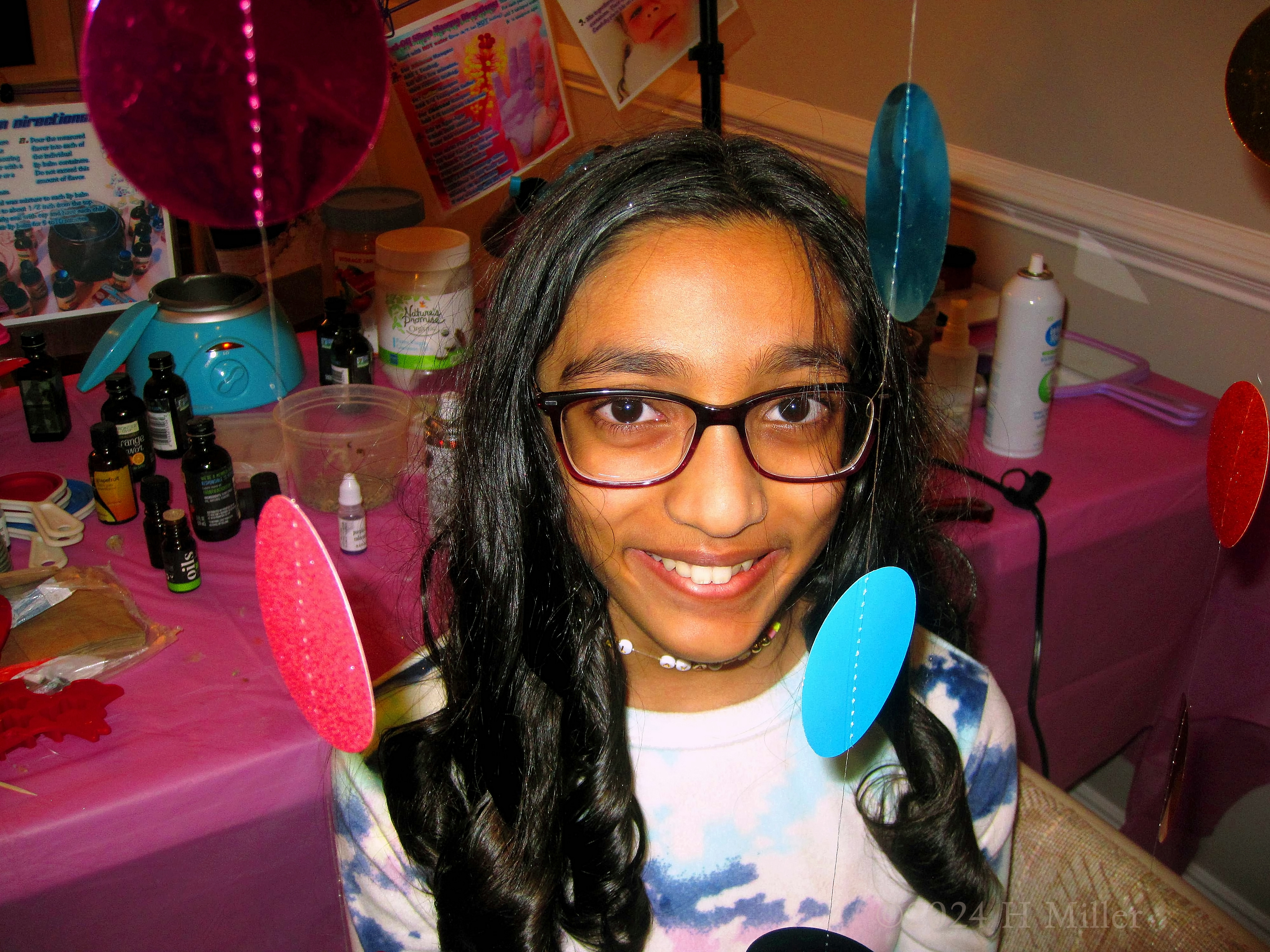 Kids Spa Birthday Party For Malli! Kids Spa Birthday Party For Malli!