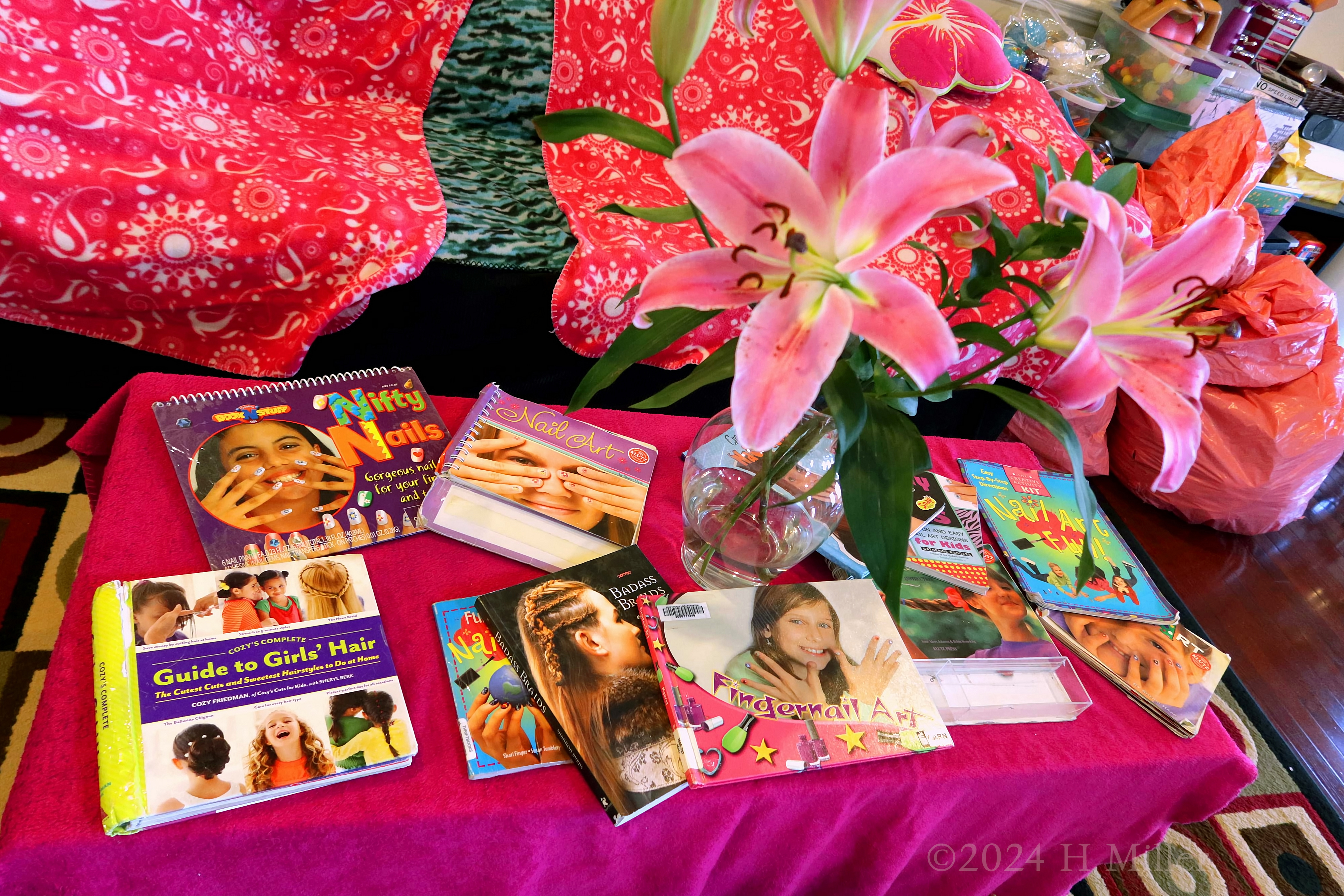 Kids Spa Birthday Party For Malli! Kids Spa Birthday Party For Malli!