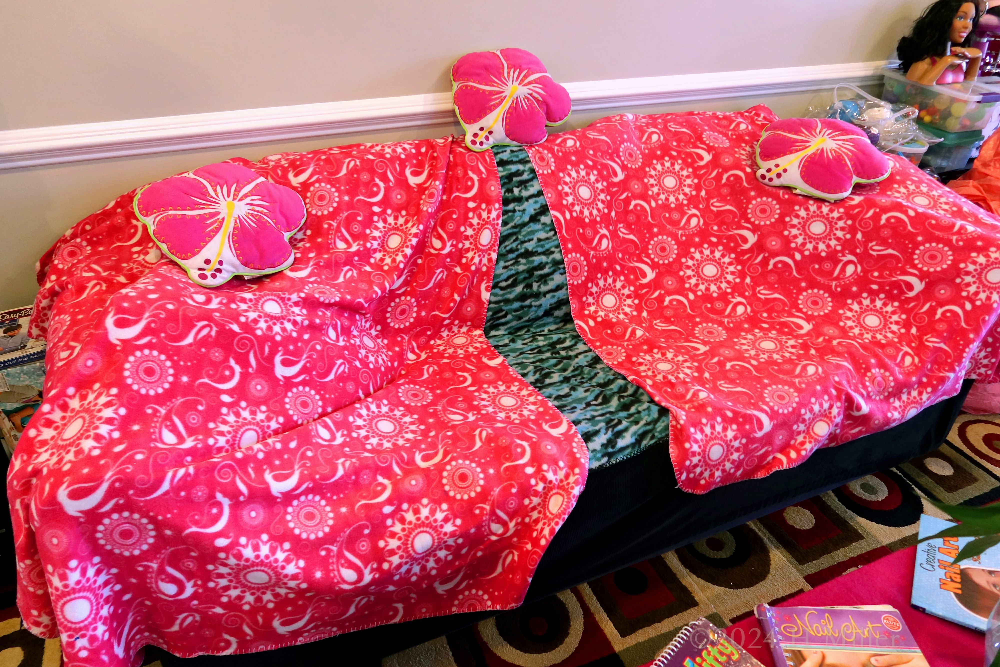 Kids Spa Birthday Party For Malli! Kids Spa Birthday Party For Malli!