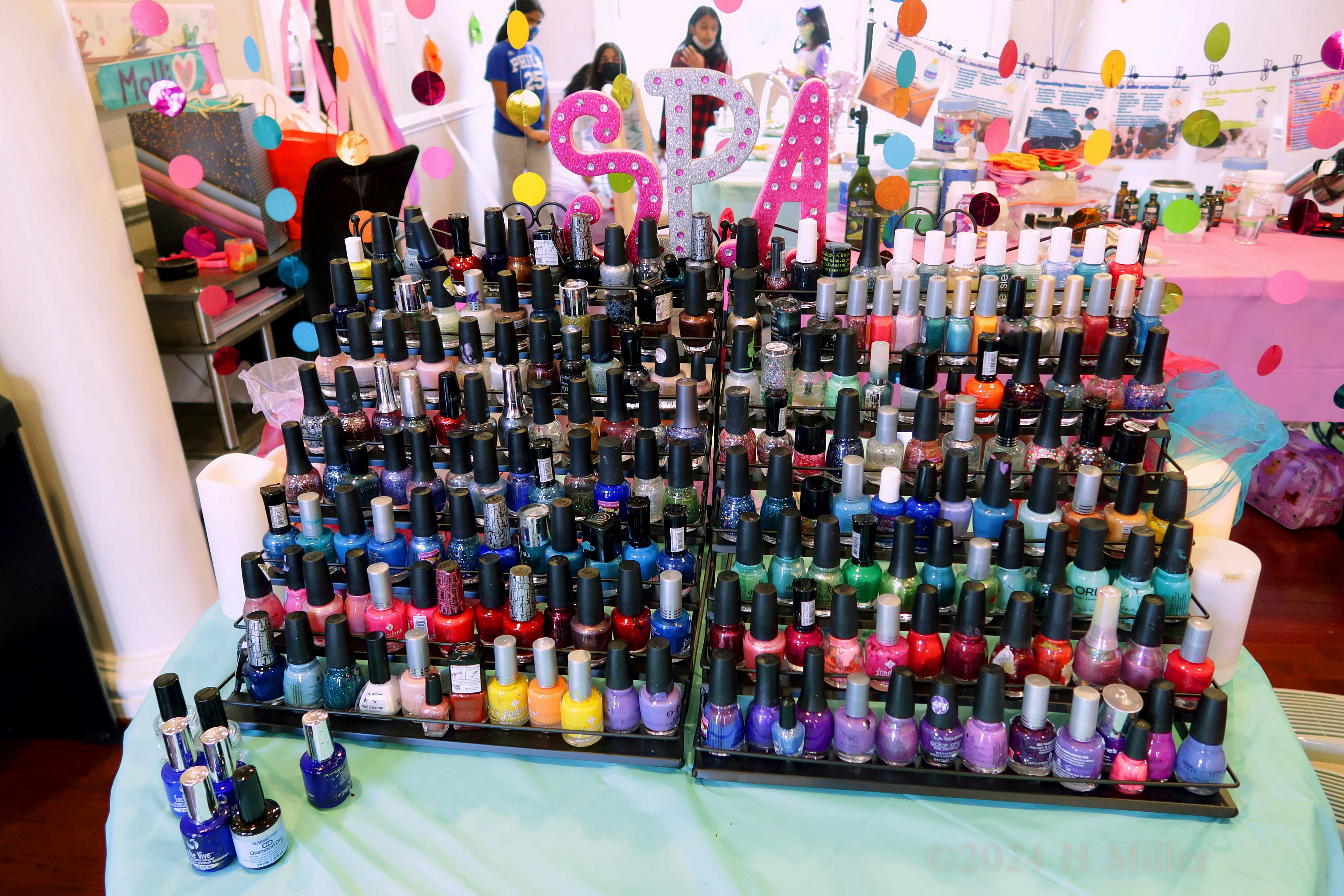 Kids Spa Birthday Party For Malli! Kids Spa Birthday Party For Malli!