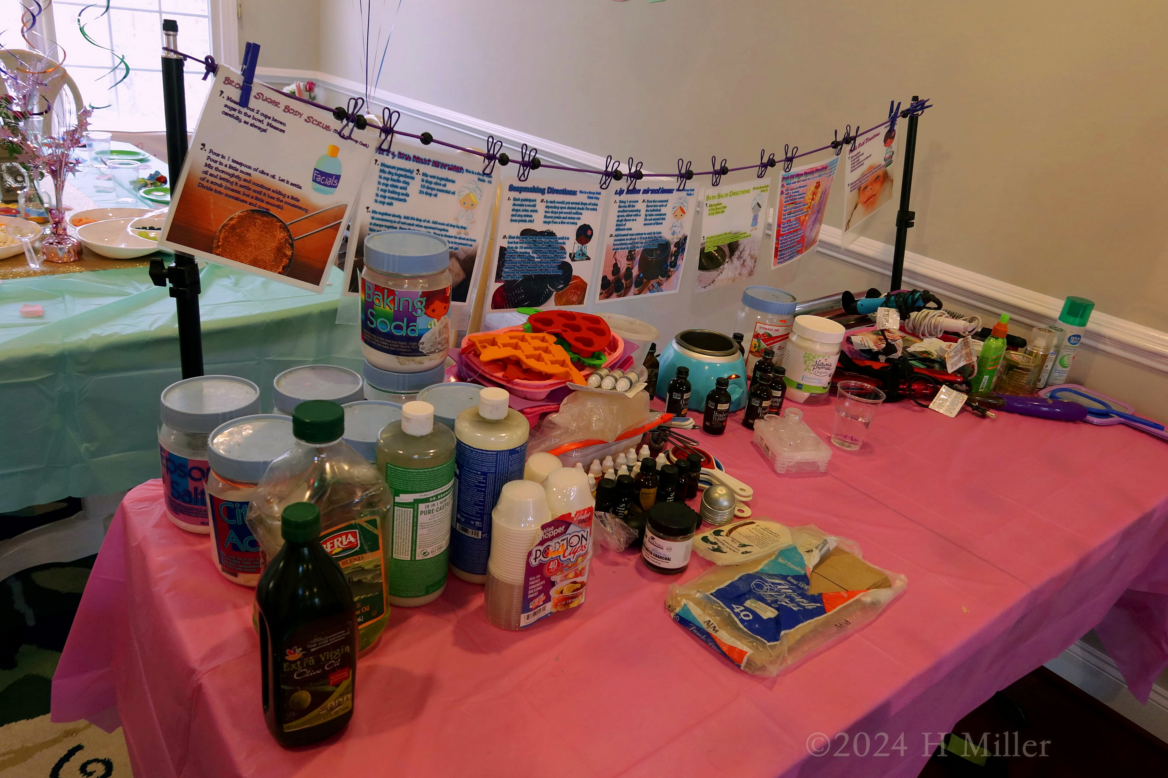 Kids Spa Birthday Party For Malli! Kids Spa Birthday Party For Malli!