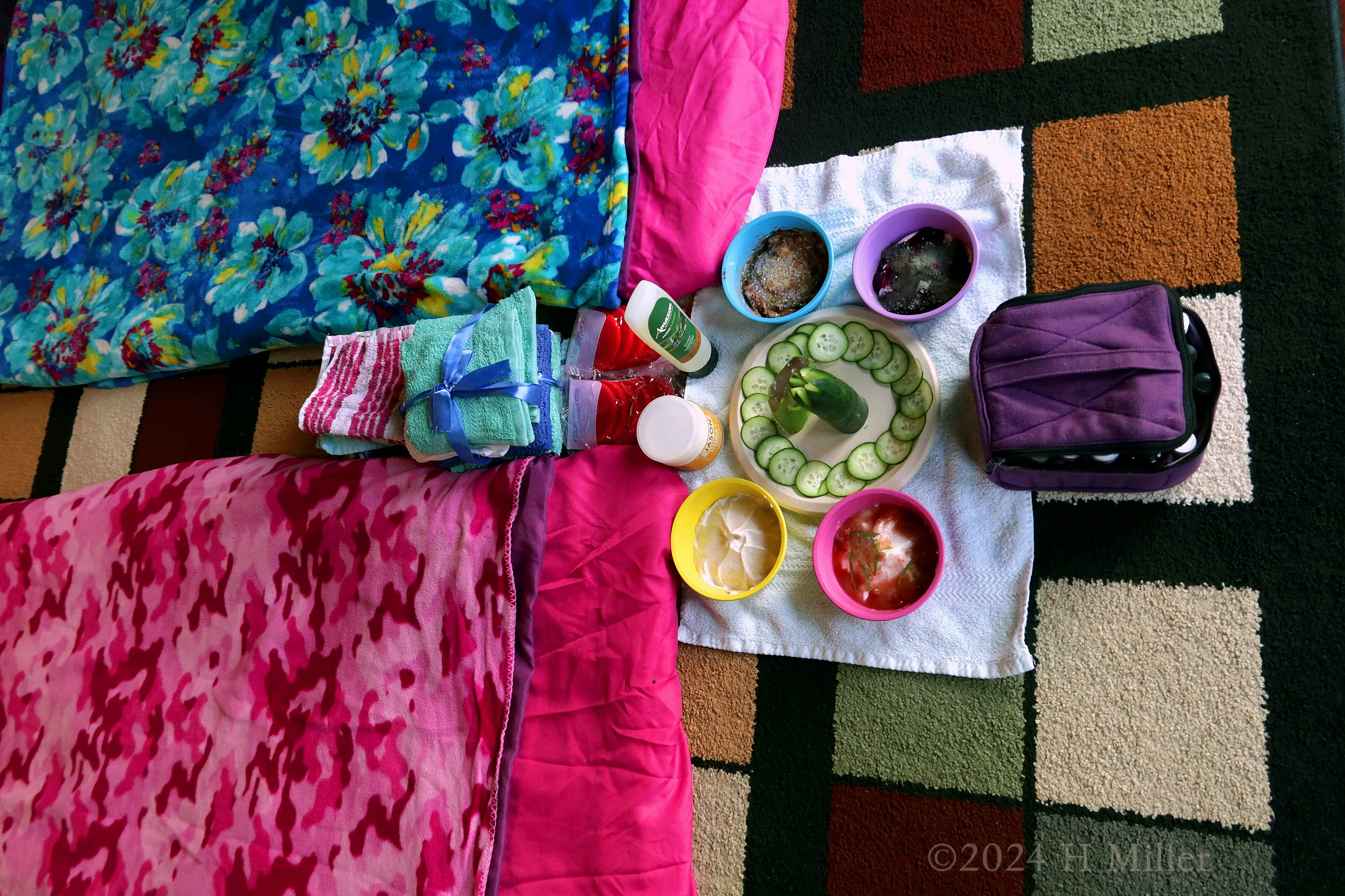 Kids Spa Birthday Party For Malli! Kids Spa Birthday Party For Malli!