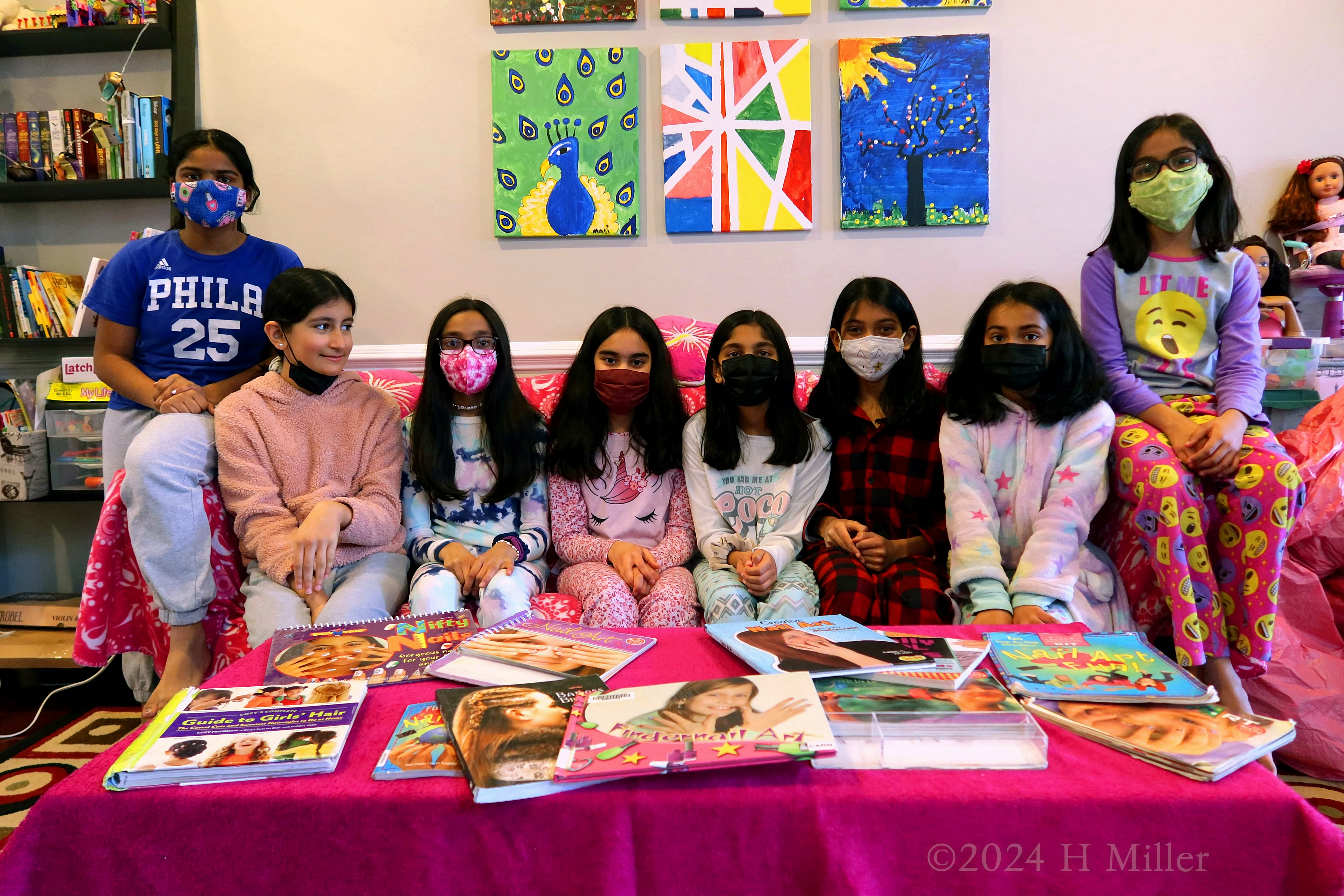Kids Spa Birthday Party For Malli! 