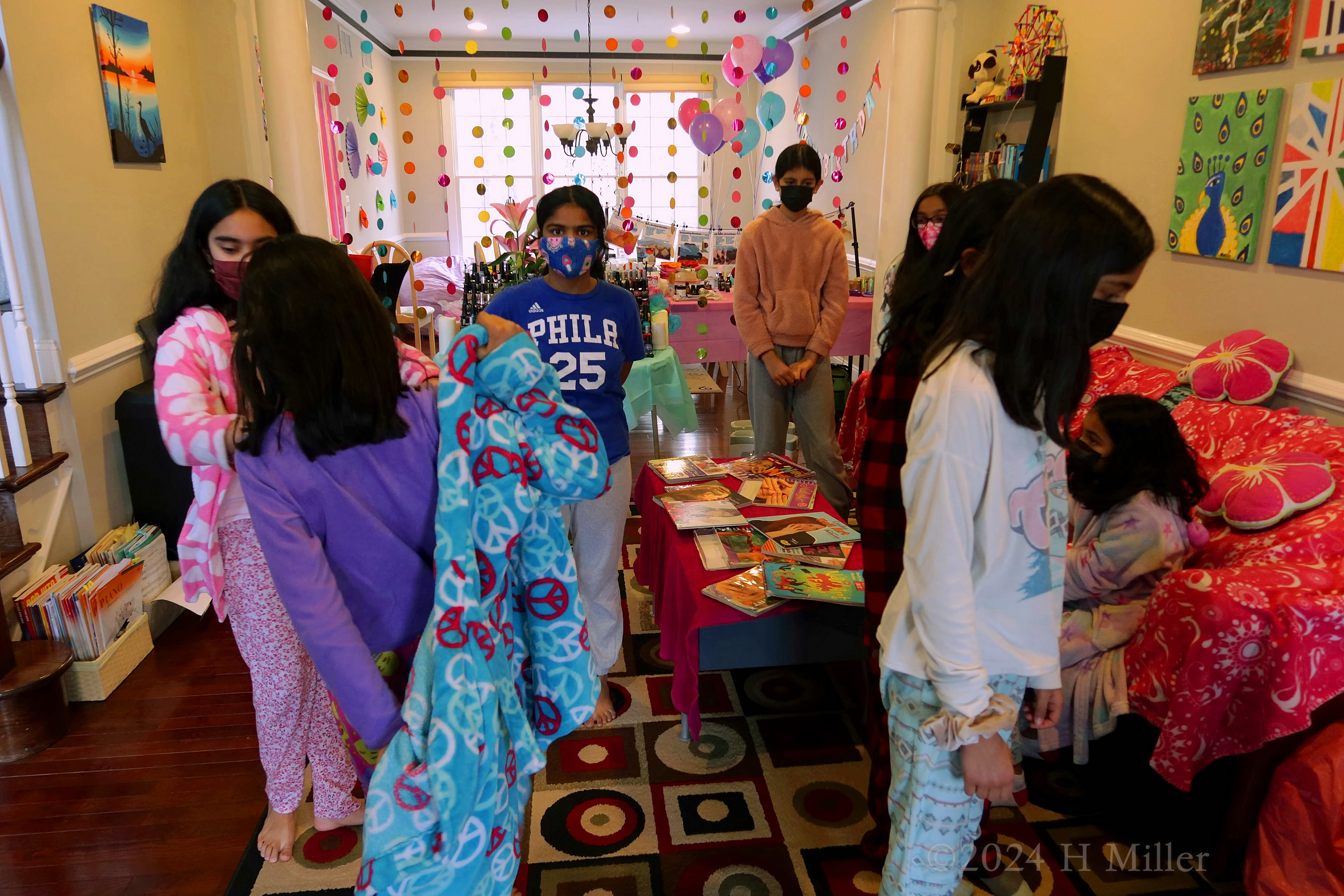 Kids Spa Birthday Party For Malli! Kids Spa Birthday Party For Malli!