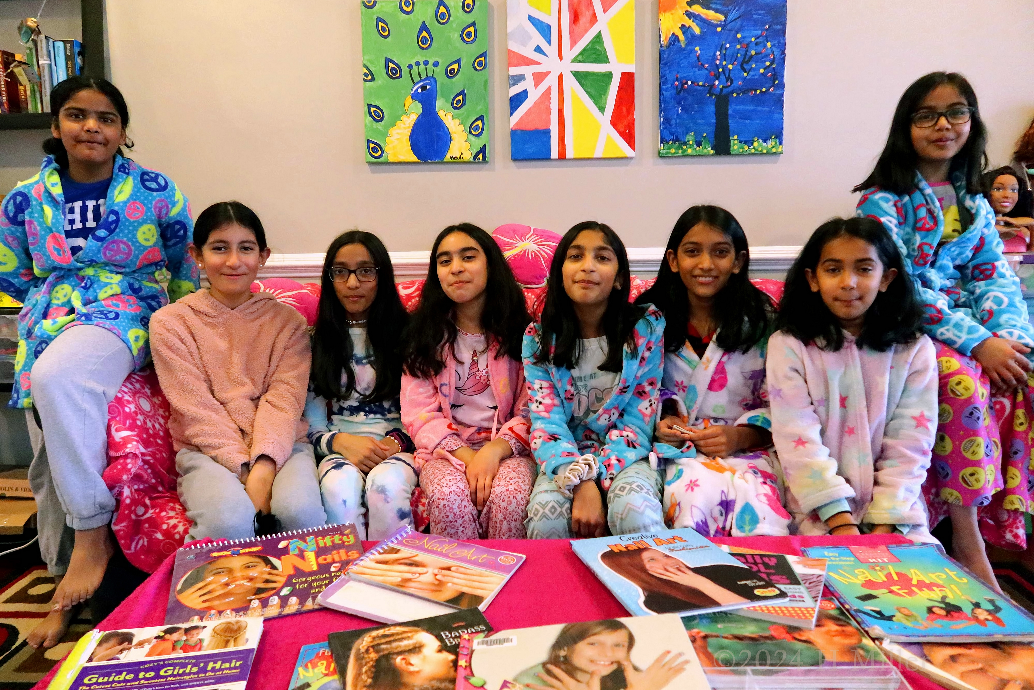 Kids Spa Birthday Party For Malli! 