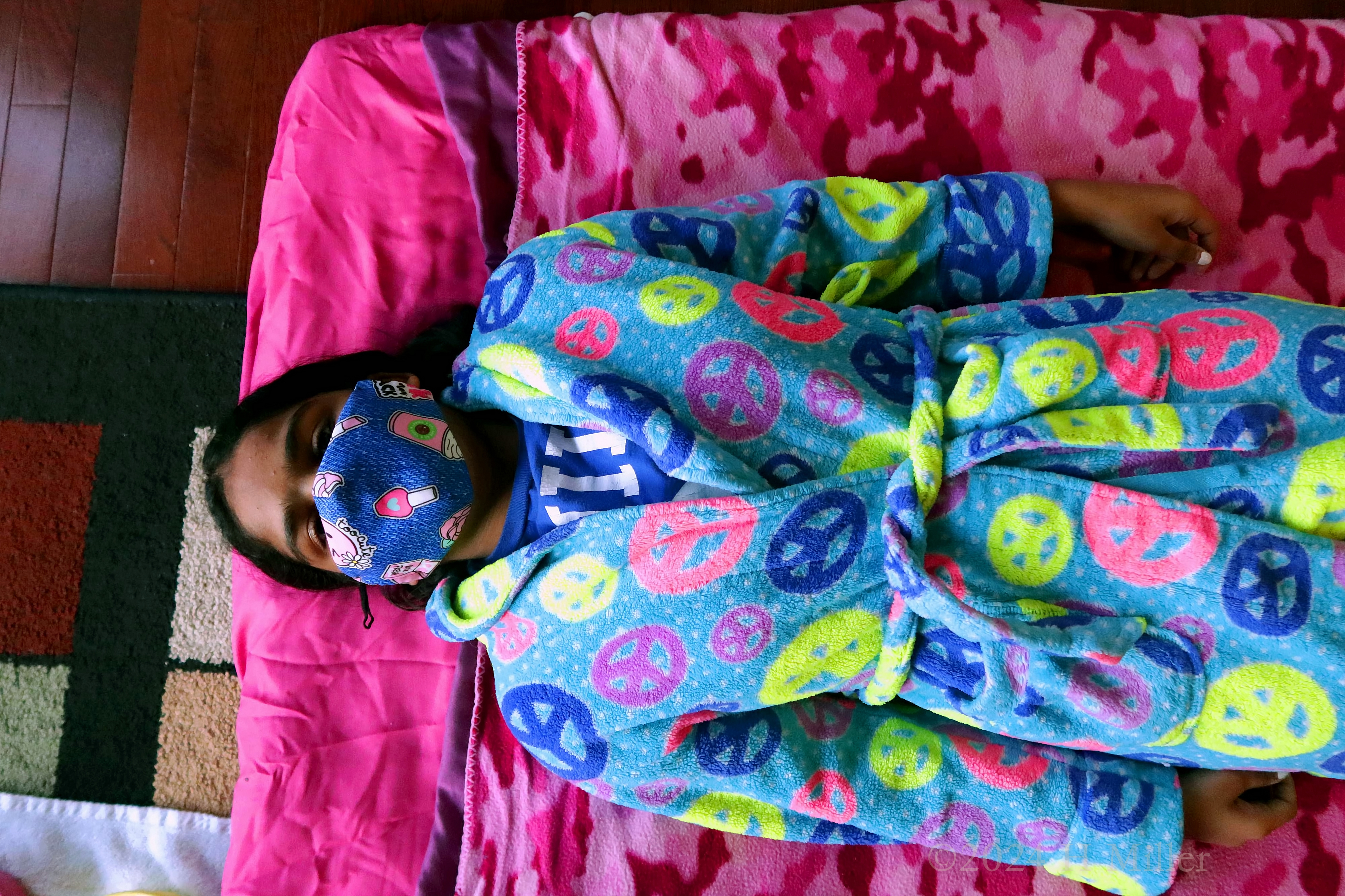 Kids Spa Birthday Party For Malli! Kids Spa Birthday Party For Malli!