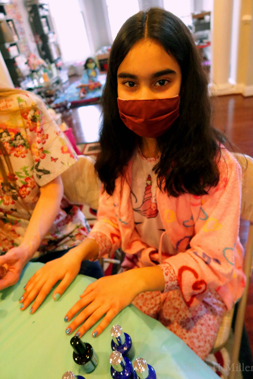 Kids Spa Birthday Party For Malli! Kids Spa Birthday Party For Malli!