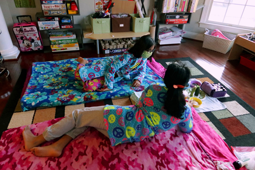 Kids Spa Birthday Party For Malli! 