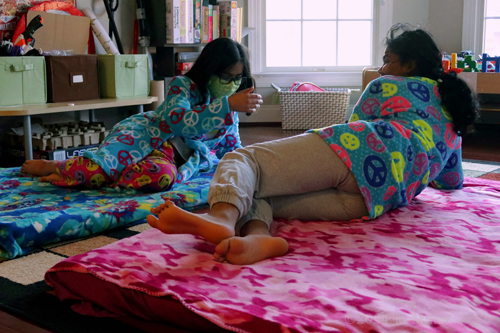 Kids Spa Birthday Party For Malli! Kids Spa Birthday Party For Malli!