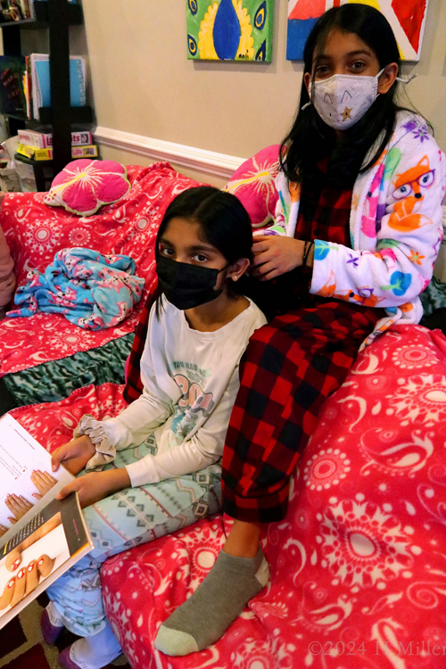 Kids Spa Birthday Party For Malli! Kids Spa Birthday Party For Malli!