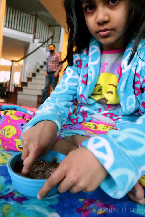 Kids Spa Birthday Party For Malli! Kids Spa Birthday Party For Malli!