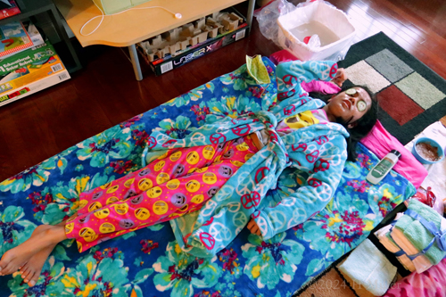 Kids Spa Birthday Party For Malli! Kids Spa Birthday Party For Malli!