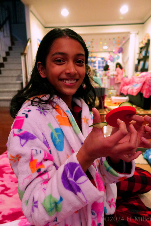 Kids Spa Birthday Party For Malli! Kids Spa Birthday Party For Malli!