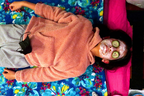 Kids Spa Birthday Party For Malli! Kids Spa Birthday Party For Malli!