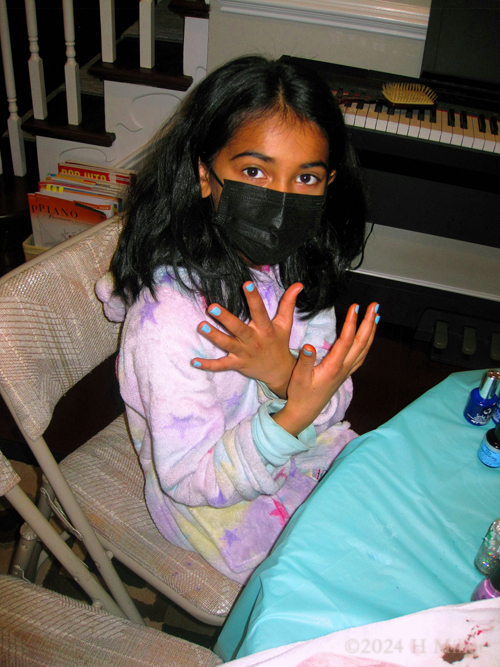 Kids Spa Birthday Party For Malli! Kids Spa Birthday Party For Malli!