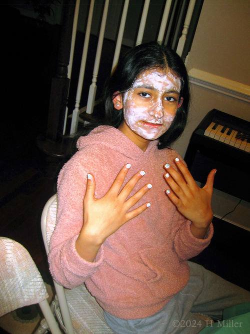 Kids Spa Birthday Party For Malli!