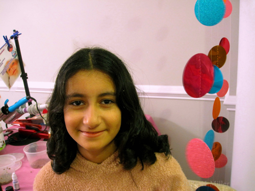 Kids Spa Birthday Party For Malli!