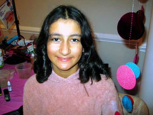 Kids Spa Birthday Party For Malli!