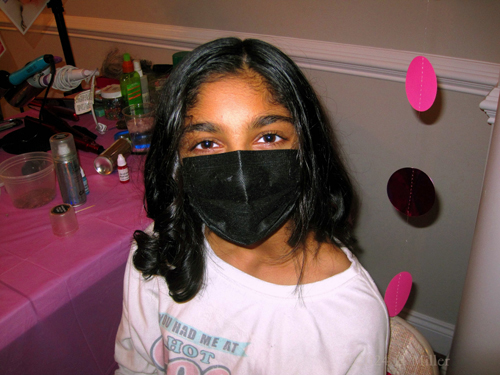 Kids Spa Birthday Party For Malli! Kids Spa Birthday Party For Malli!