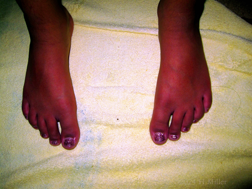 Kids Spa Birthday Party For Malli! Kids Spa Birthday Party For Malli!