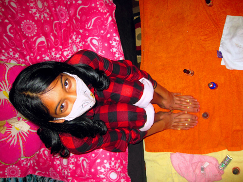 Kids Spa Birthday Party For Malli! Kids Spa Birthday Party For Malli!