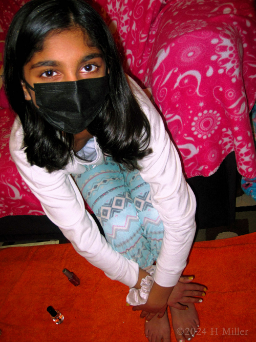 Kids Spa Birthday Party For Malli!