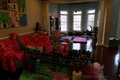 Kids Spa Birthday Party For Malli! Kids Spa Birthday Party For Malli!