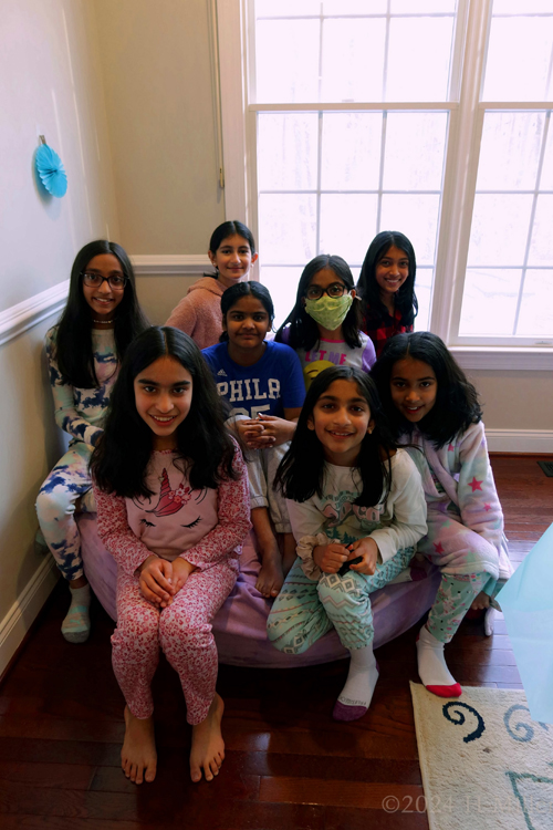 Kids Spa Birthday Party For Malli!