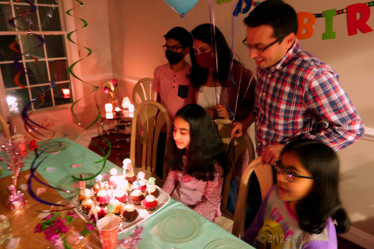 Kids Spa Birthday Party For Malli! 1