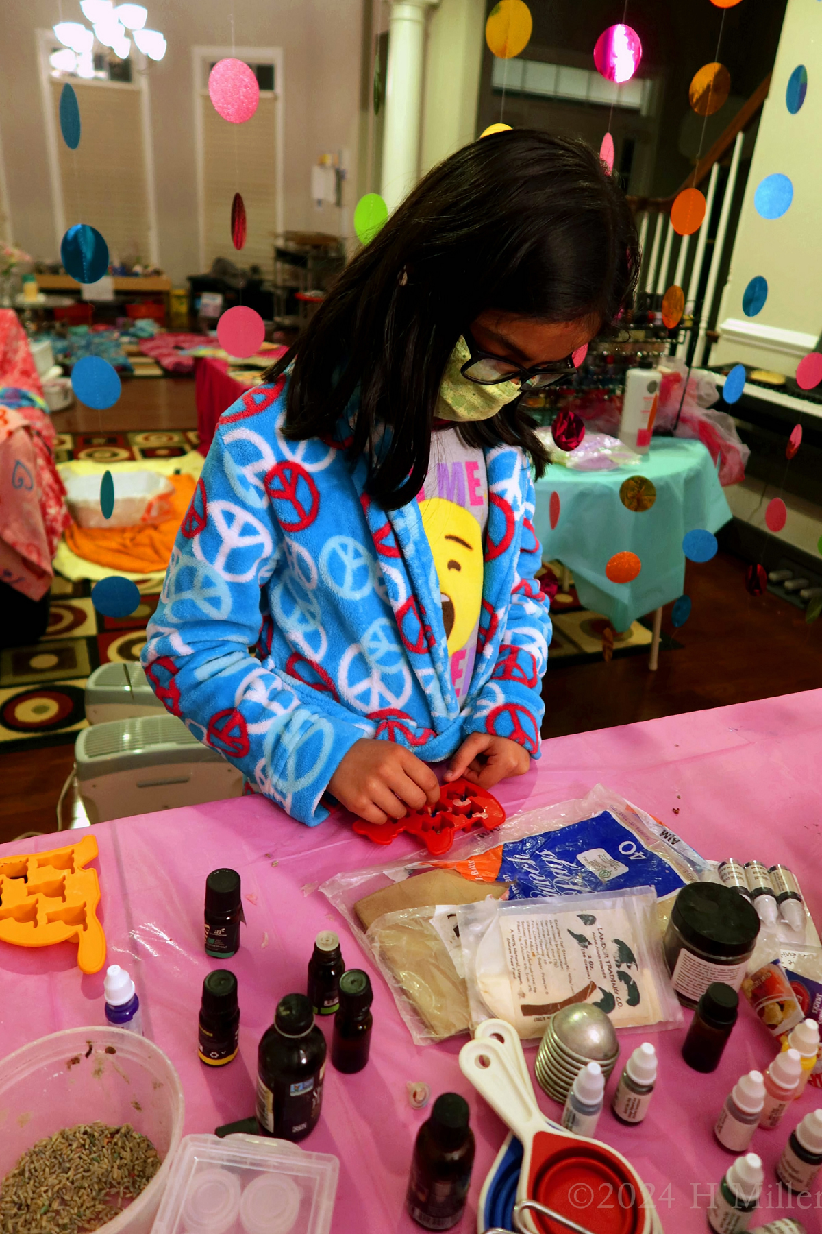 Kids Spa Birthday Party For Malli! 