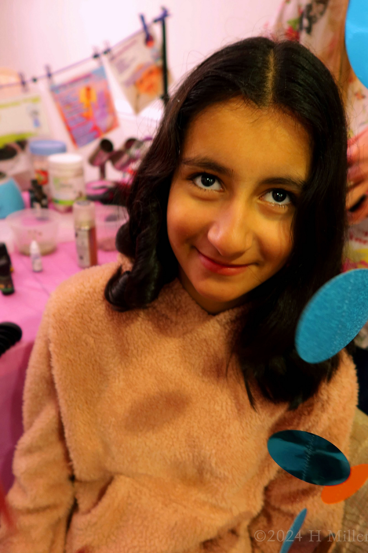 Kids Spa Birthday Party For Malli! 
