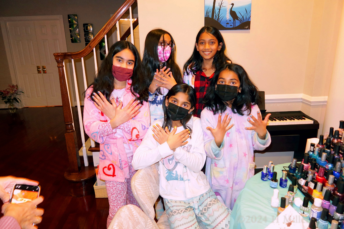 Kids Spa Birthday Party For Malli!