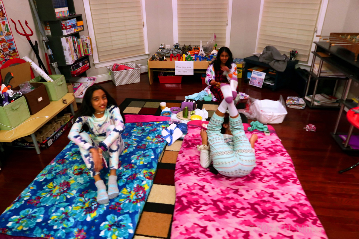 Kids Spa Birthday Party For Malli! 