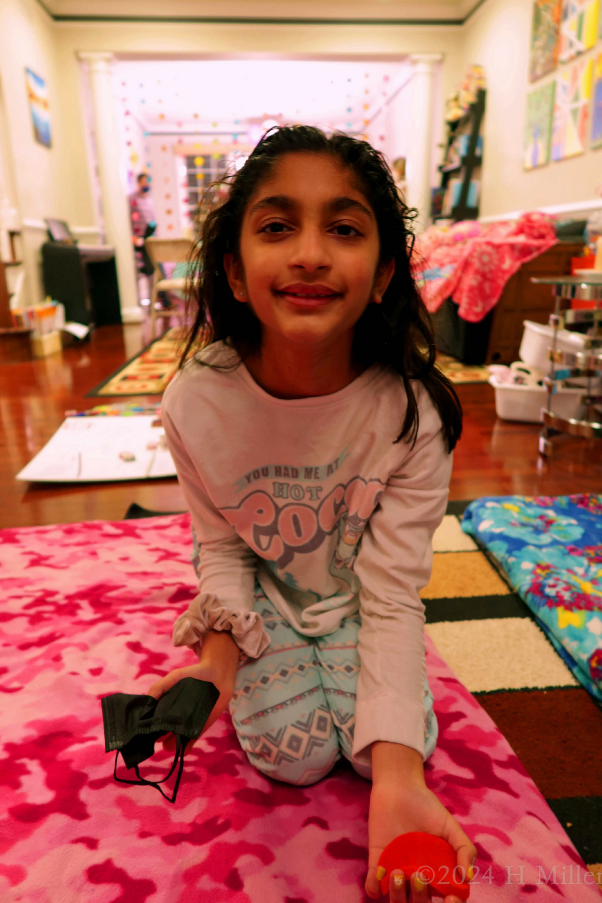 Kids Spa Birthday Party For Malli! 