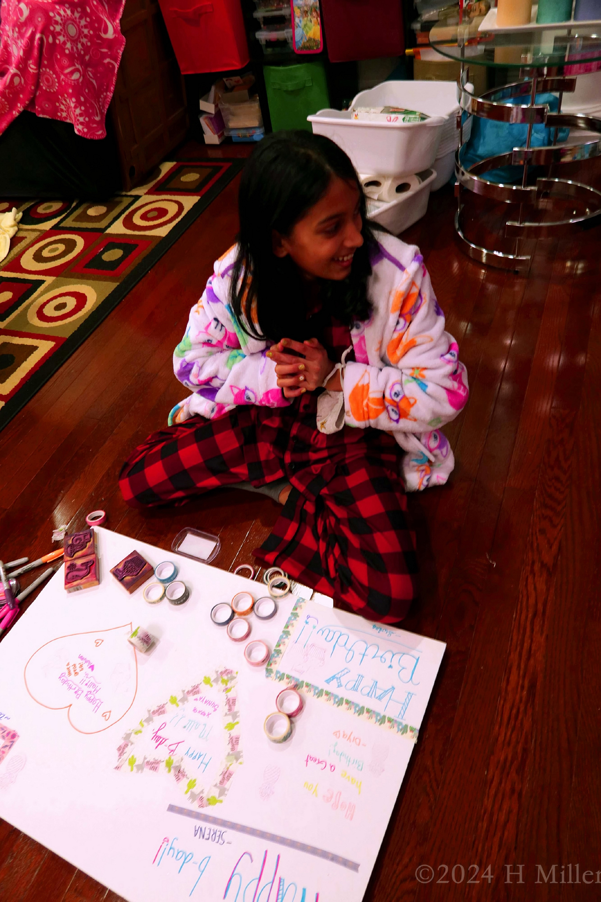 Kids Spa Birthday Party For Malli! 
