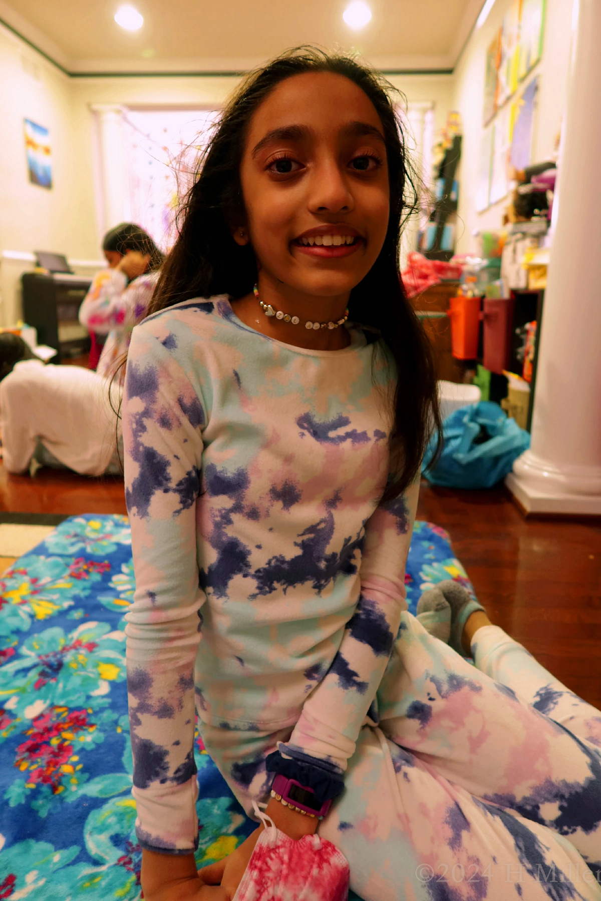 Kids Spa Birthday Party For Malli! 