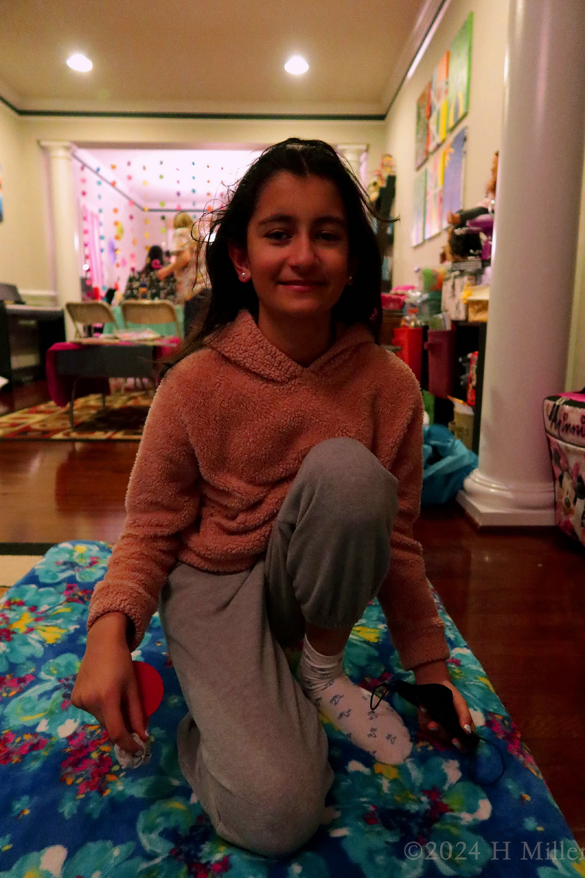 Kids Spa Birthday Party For Malli!