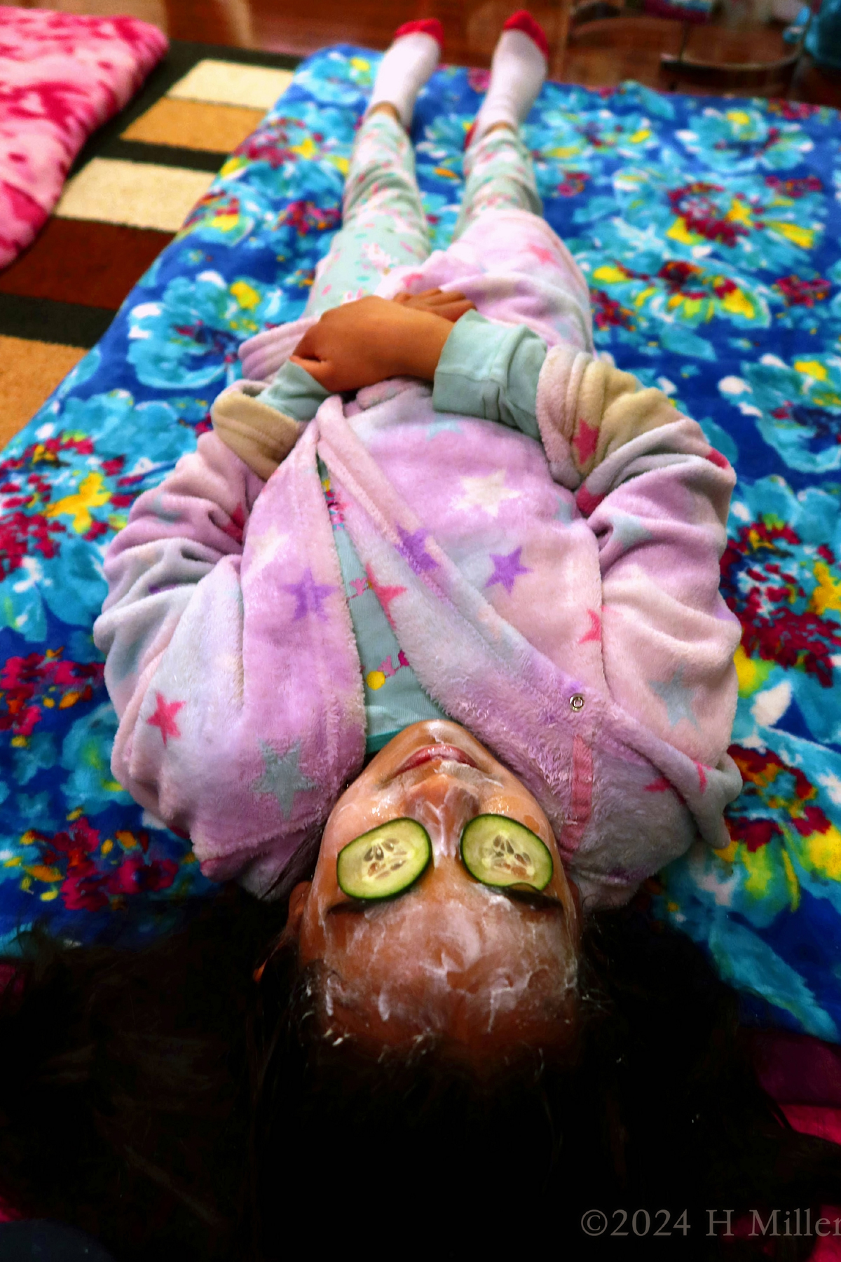 Kids Spa Birthday Party For Malli! 