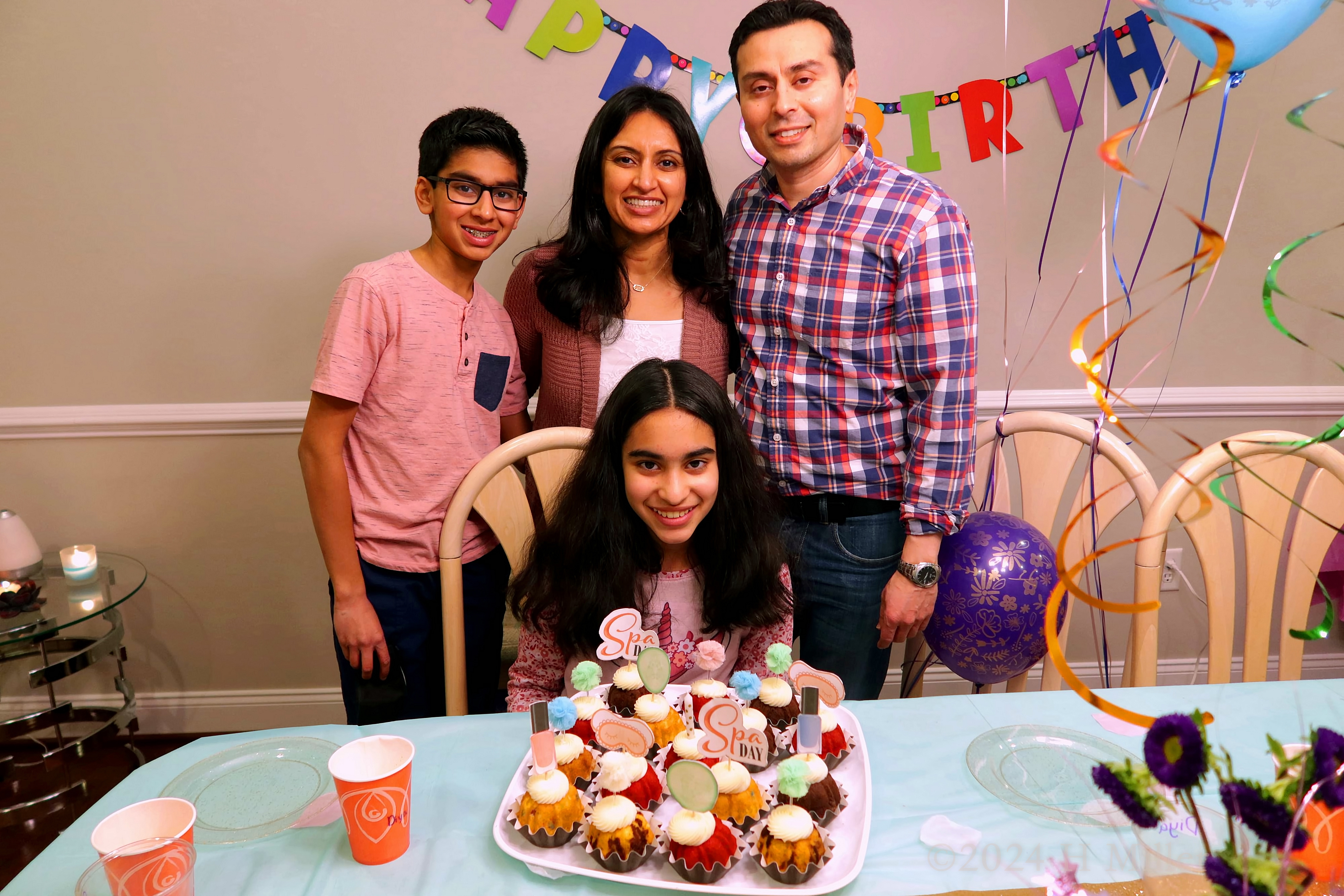 Kids Spa Birthday Party For Malli! 4 Kids Spa Birthday Party For Malli! 4