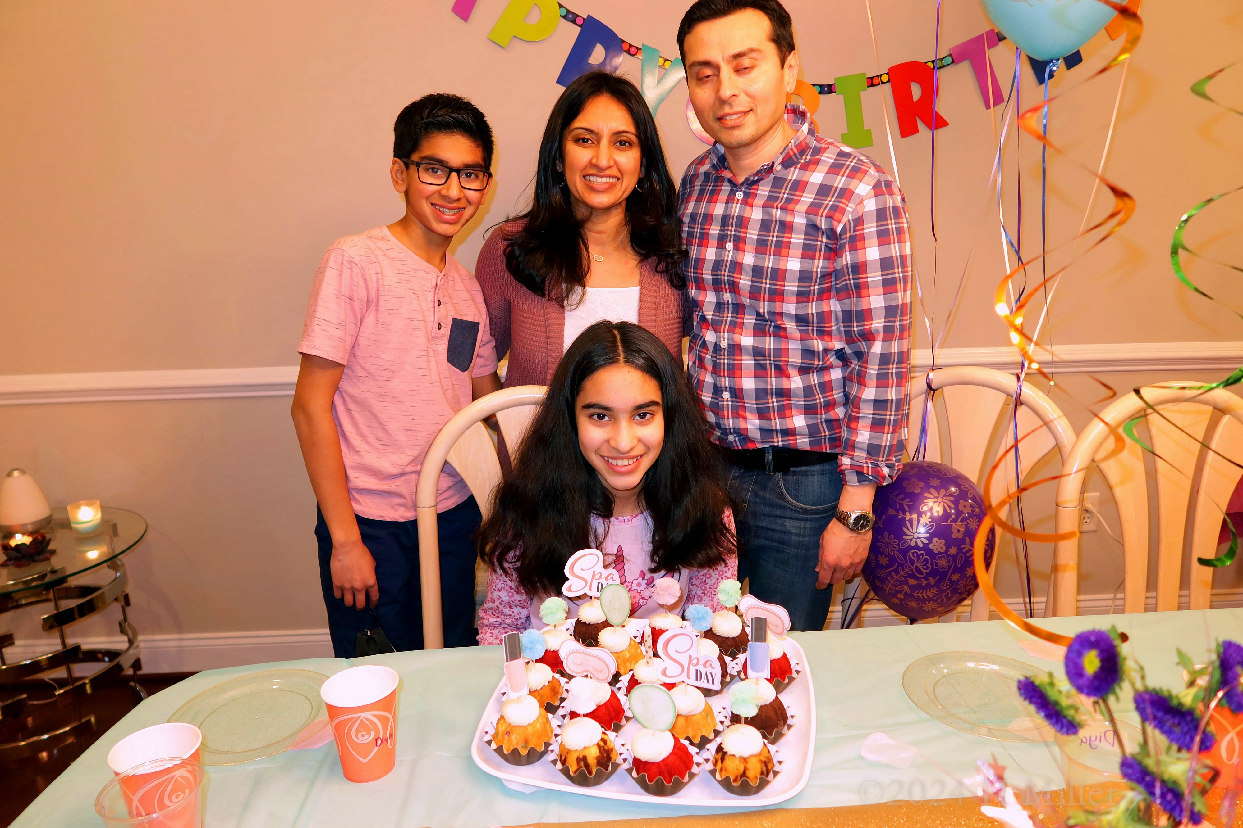 Kids Spa Birthday Party For Malli! 4 Kids Spa Birthday Party For Malli! 4