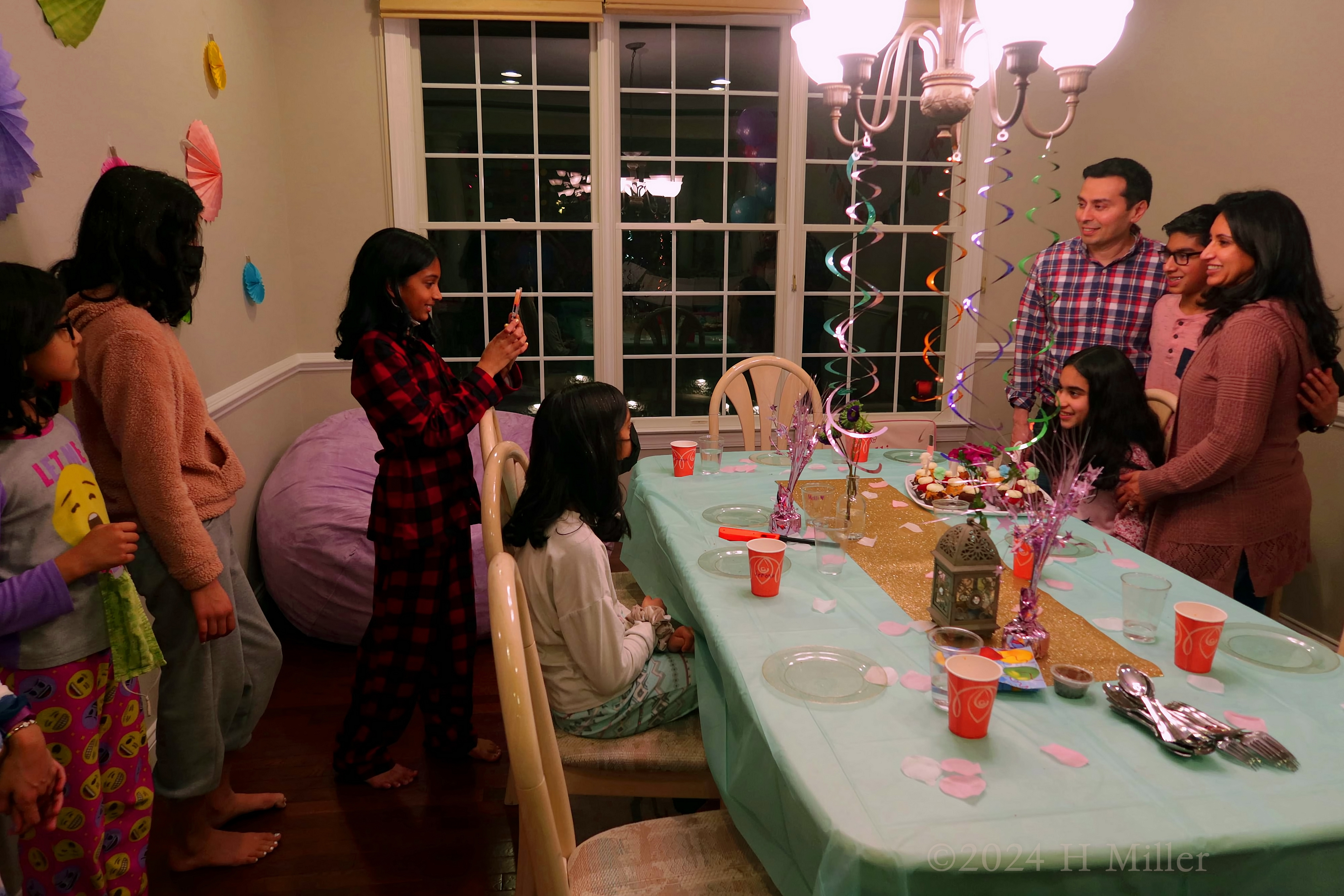 Kids Spa Birthday Party For Malli! 4 Kids Spa Birthday Party For Malli! 4