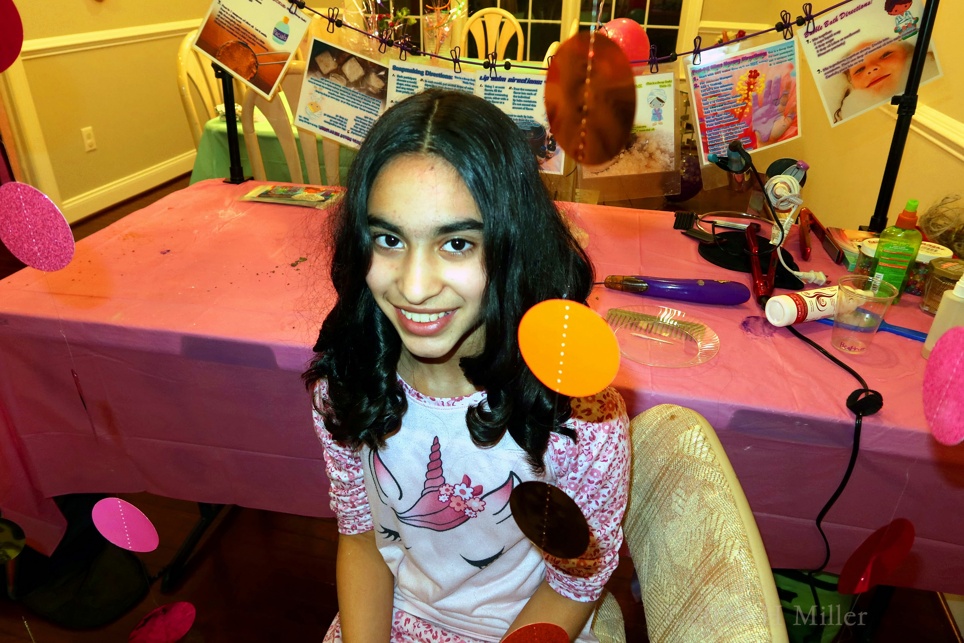 Kids Spa Birthday Party For Malli! 4 Kids Spa Birthday Party For Malli! 4